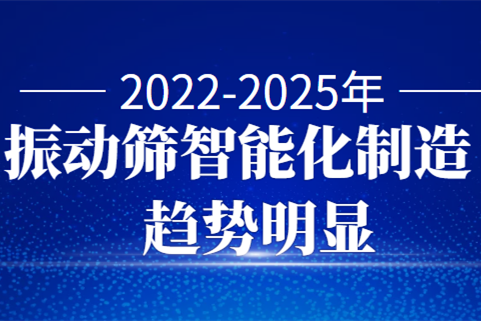 2022-2025年振動(dòng)篩智能化制造趨勢明顯